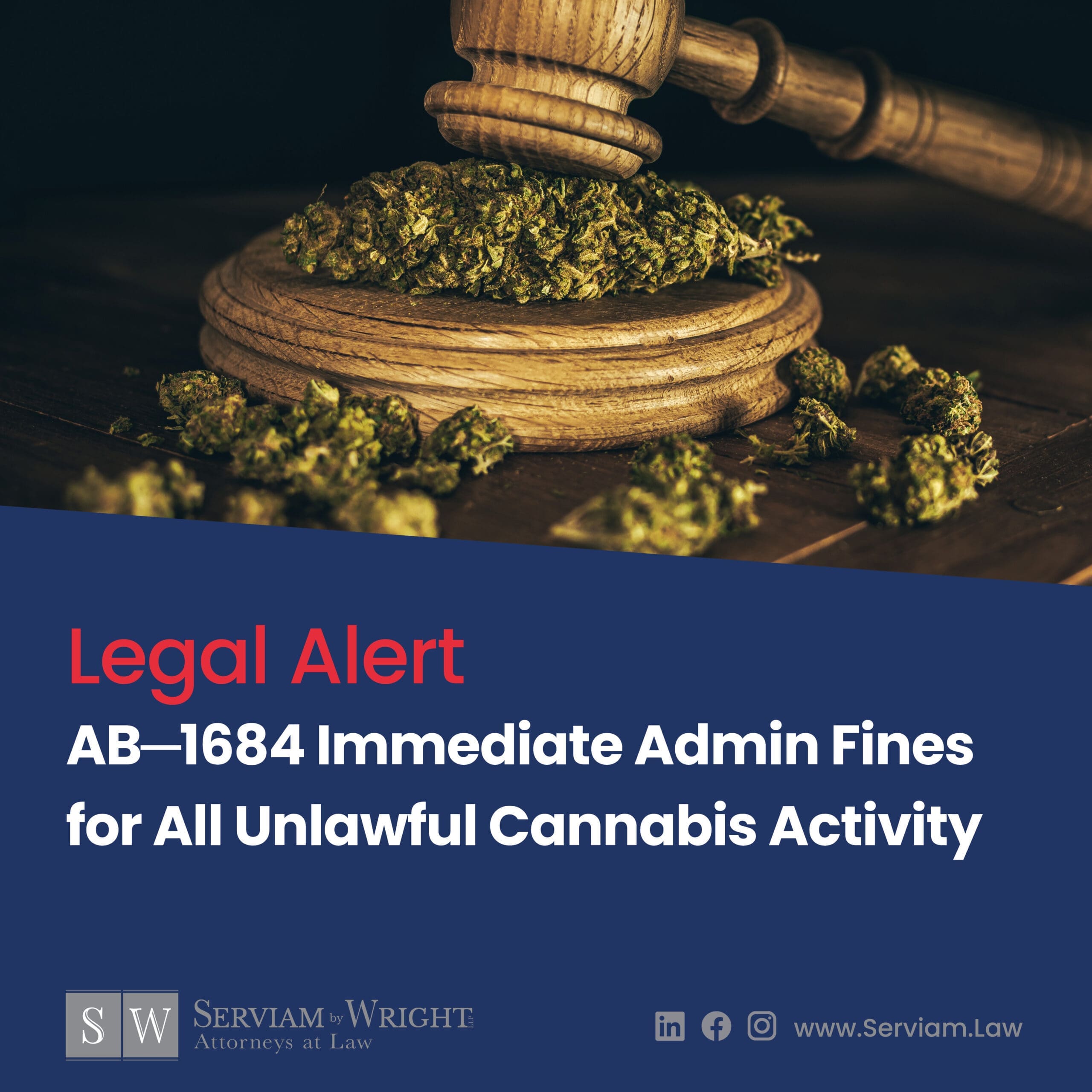 AB 1684—Immediate Admin Fines for All Unlawful Cannabis Activity