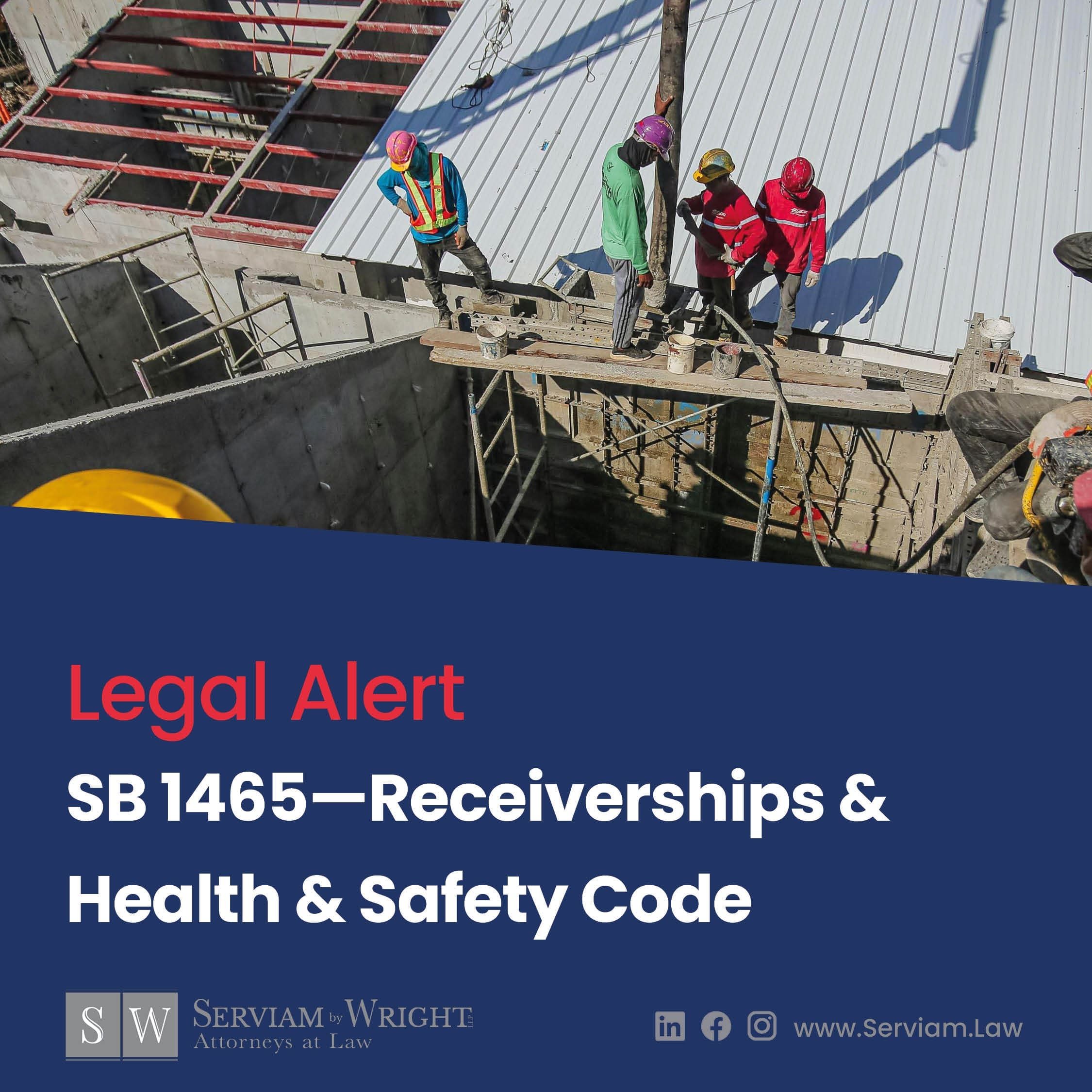 Legal Alert SB-1465 CA Amended the Health and Safety Code